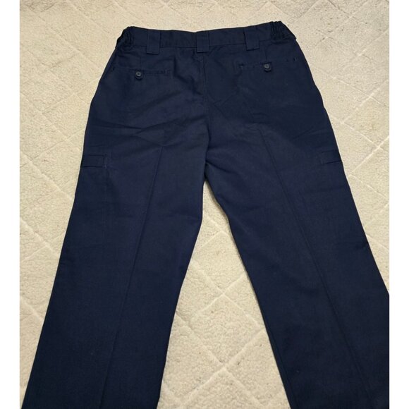 Galls Men's Navy Blue Core Civic Trouser Straight Leg Elastic Waist Size 36‎ NWT - Picture 6 of 13